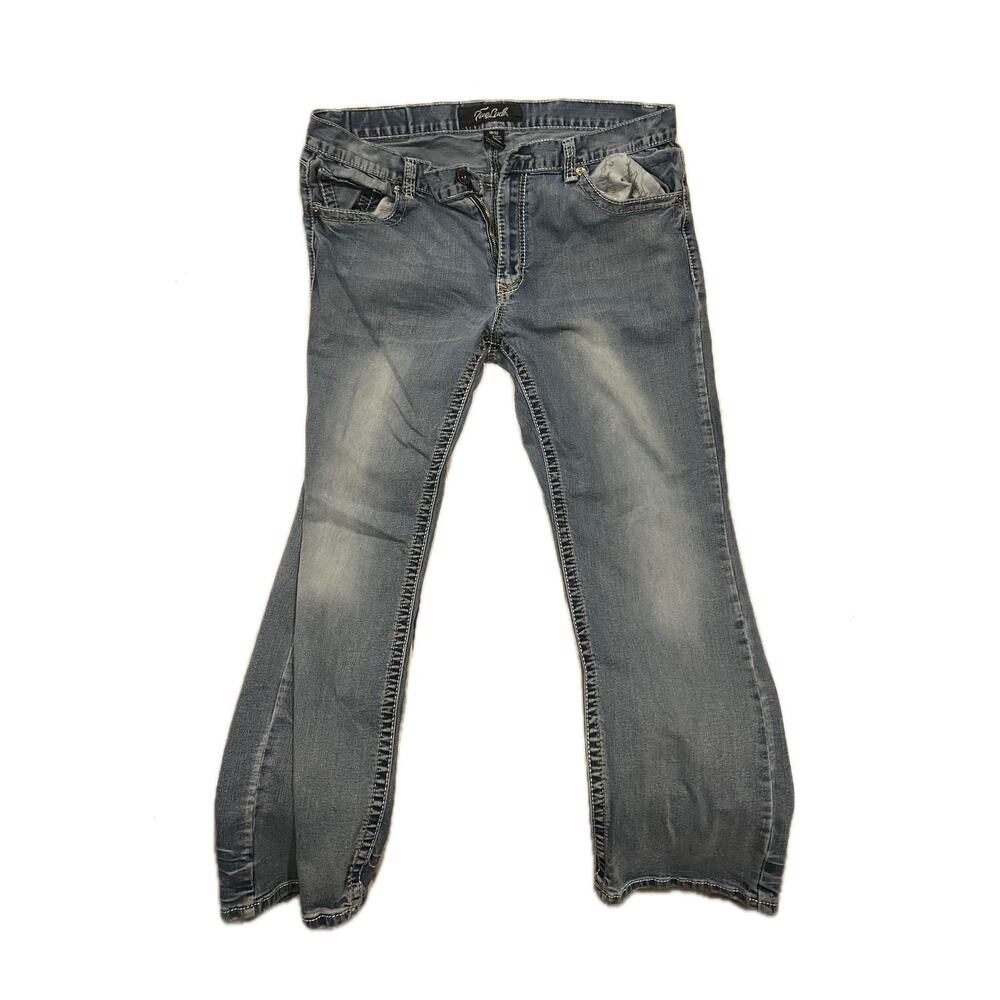 True Luck Straight Leg Jeans Mens 38x32